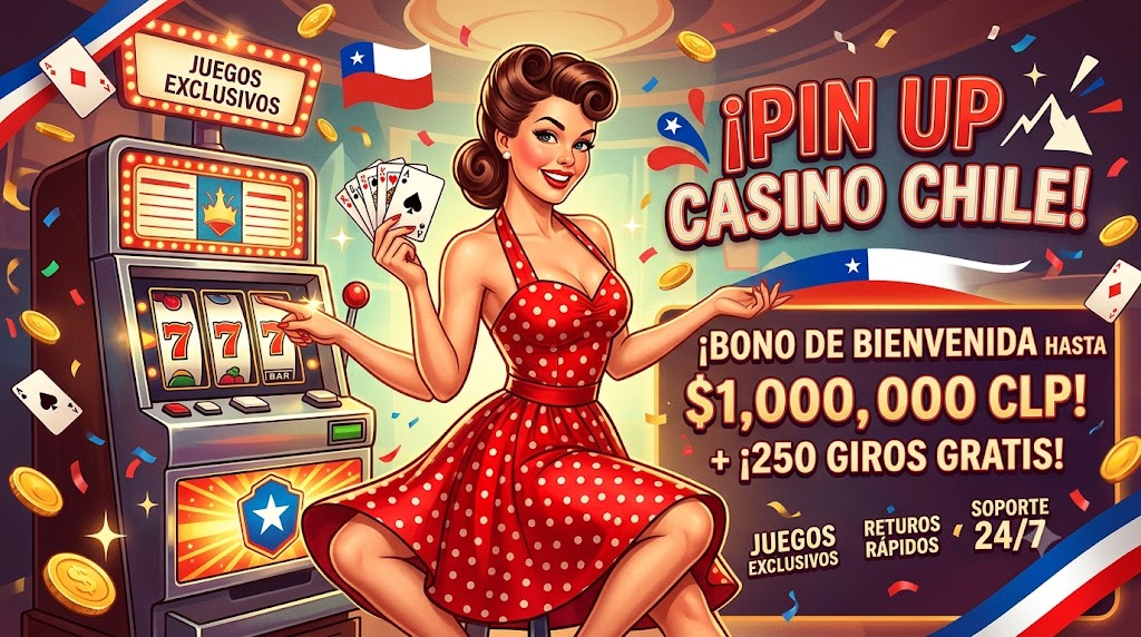 Pantalla principal de Pin up en escritorio